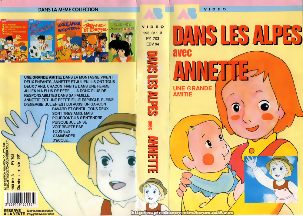 [VHS] Dans les Alpes avec Annette 6vh0