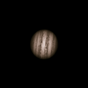 première experience jupiter ASI 178 scope 254 mm  Nnmm