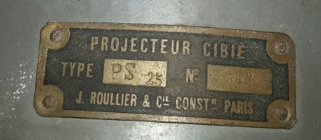 Projecteur de morse marine française WW1 ? U69s