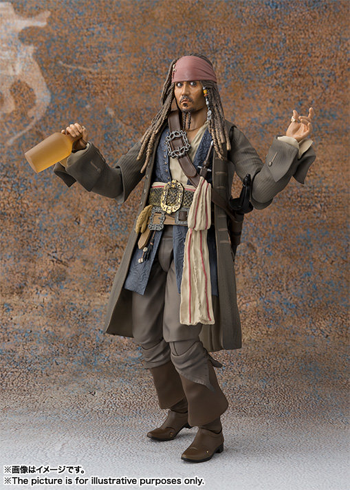 Jack Sparrow - Pirates Of The Caribbean (S.H.Figuarts / Bandai)  51md