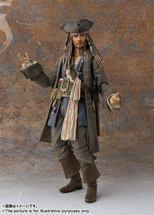 Jack Sparrow - Pirates Of The Caribbean (S.H.Figuarts / Bandai)  P2qy