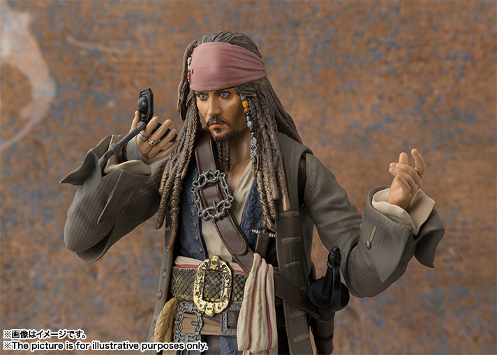Jack Sparrow - Pirates Of The Caribbean (S.H.Figuarts / Bandai)  Vtdk