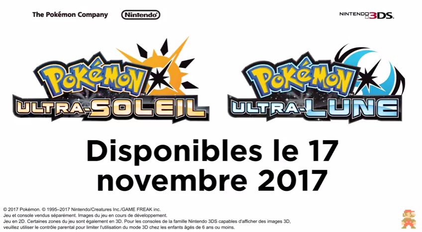 Pokémon Ultra Soleil et Ultra Lune annoncés  0m94