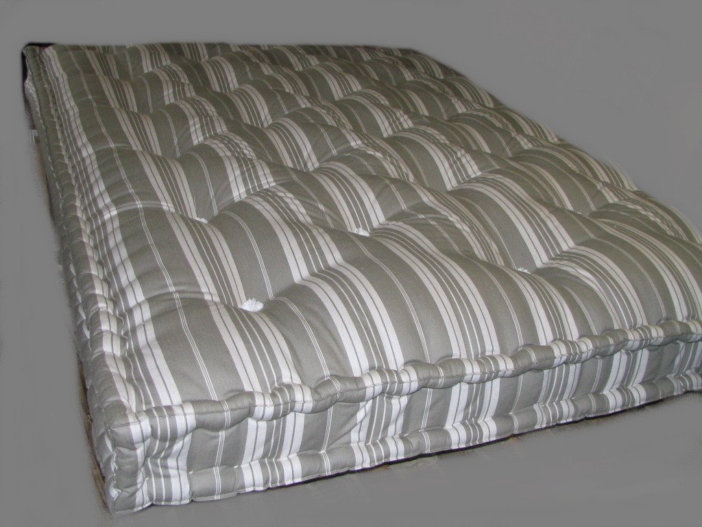 Taie d'oreiller percale de coton motif rayure - Les pensionnaires