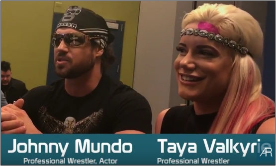 EW#01 - The Miz & Maryse vs Johnny Mundo & Taya E8wa