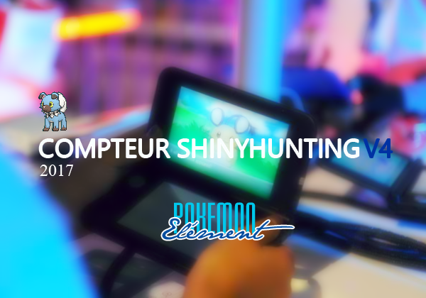 Pokémon-Elément SH : Le compteur de shinyhunting V4 désormais disponible Ihu6