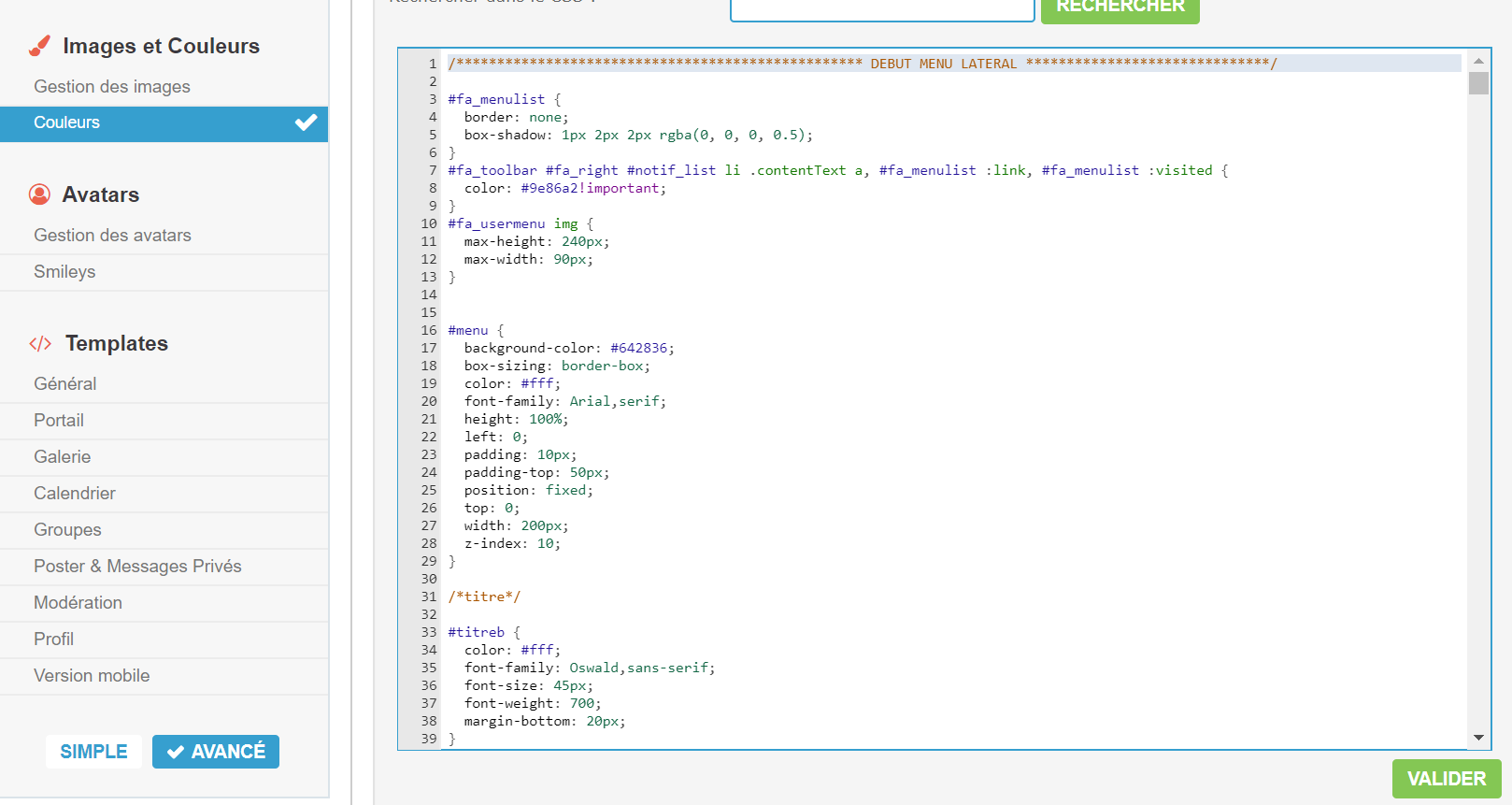Problème avec l'usage du code Html pour les messages de mon forum.