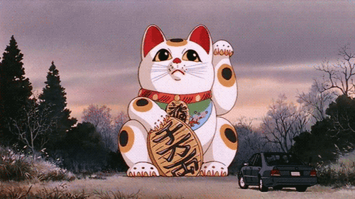 Maneki Neko, le chat porte-bonheur 4rff
