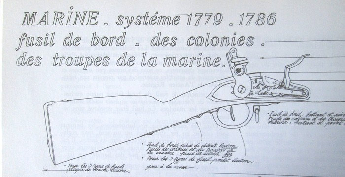 Fusil 1786 de marine Qauo