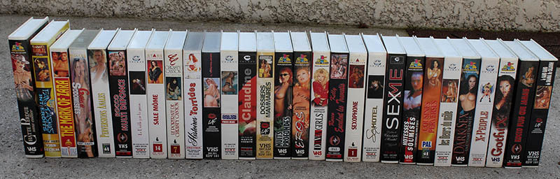 Vends VHS X Originales tres bon état Upvh