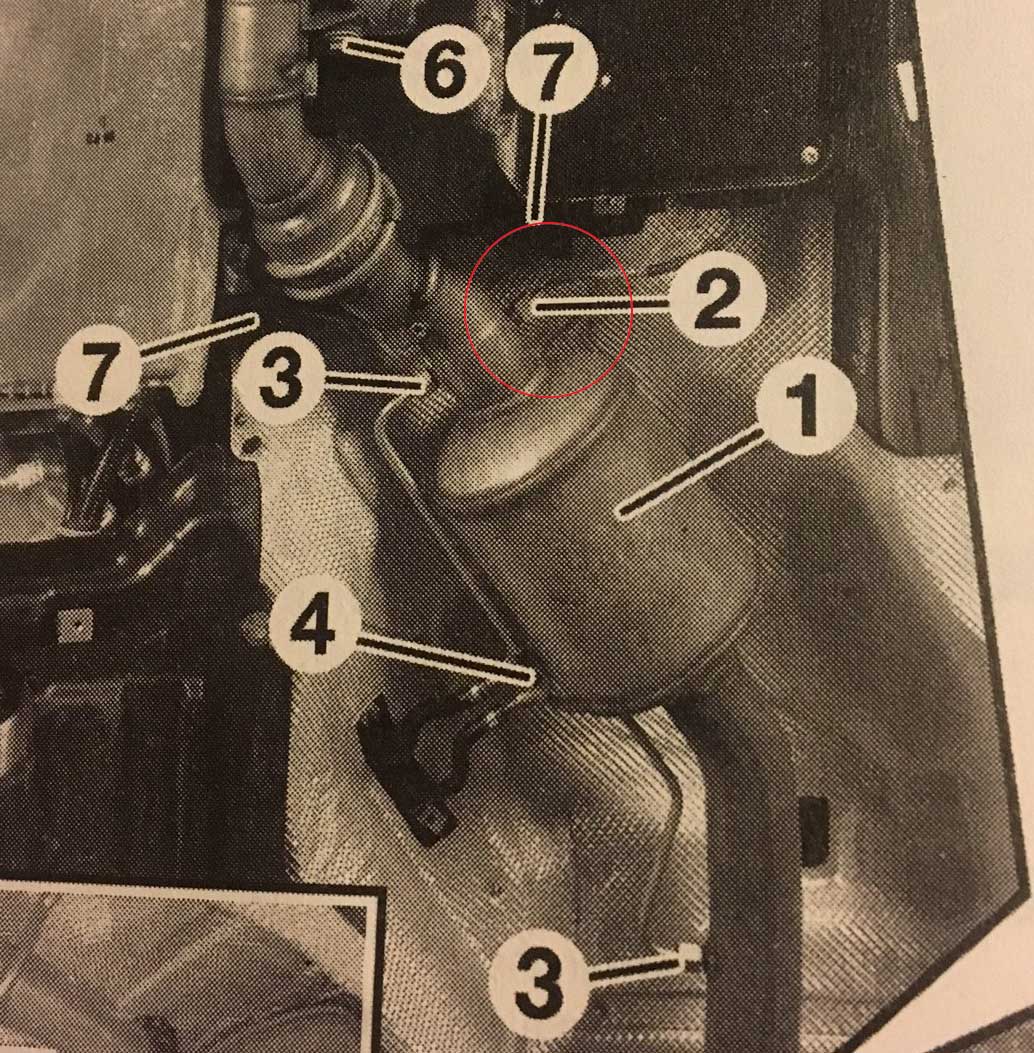 Capteur Température échappement Avant FAP Mercedes A160 A180 B200 Etc. | Réf A0071530928 - 2