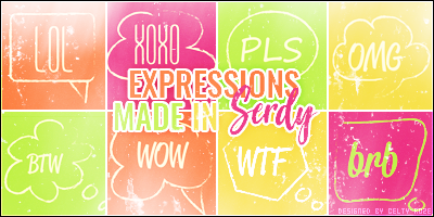 Les expressions made in Serdy ! 