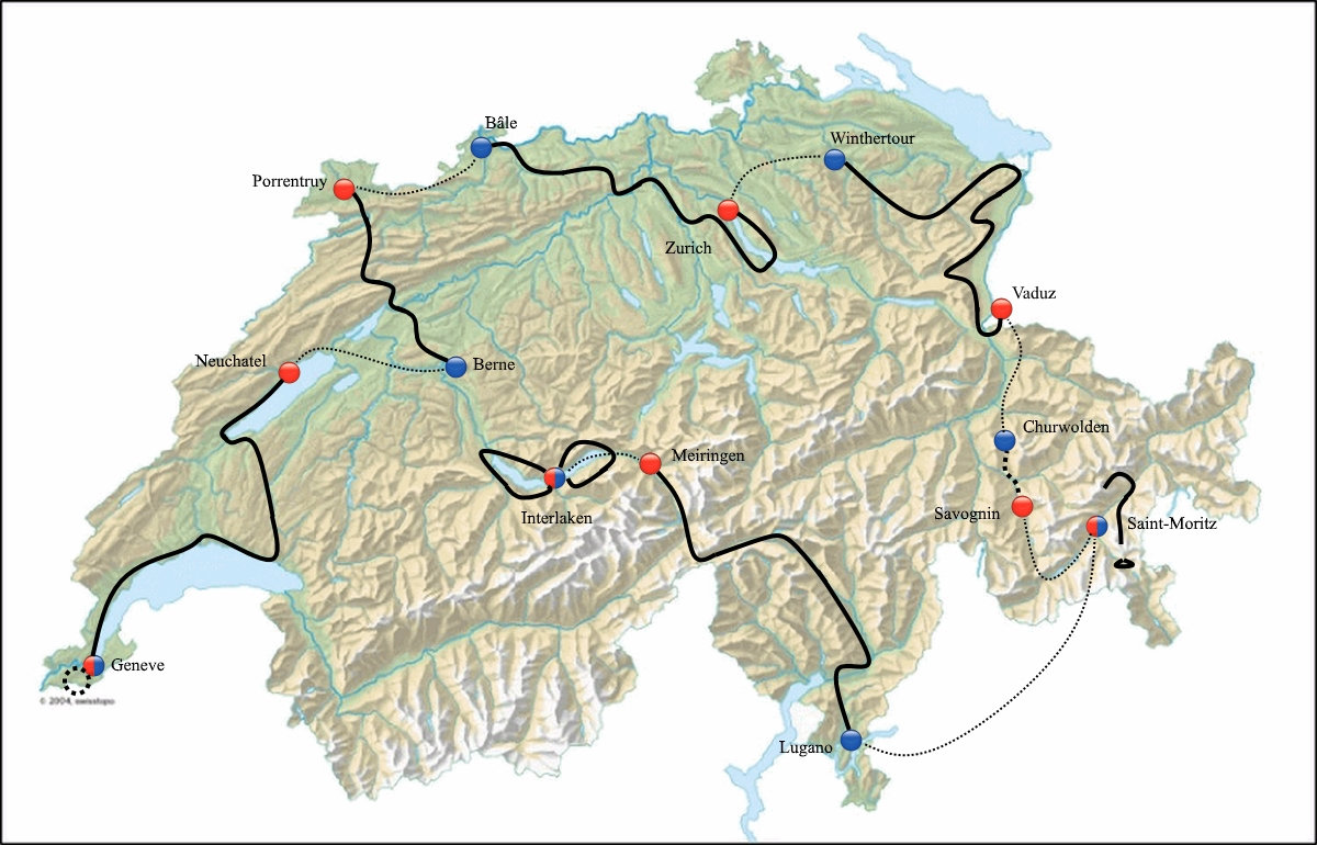 [Créations PCM] Tour de Suisse Collaboratif / Validation E2 Le