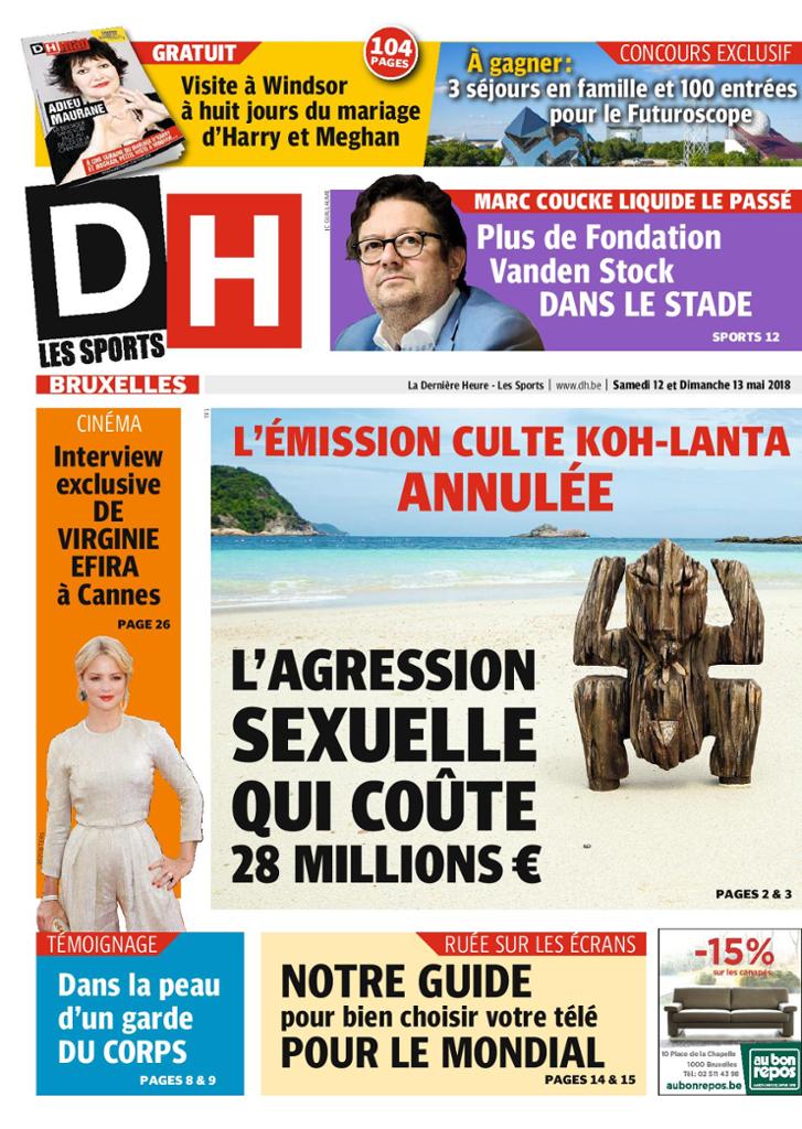 La Dernière Heure (2 Editions) Du Samedi 12 & Dimanche 13 Mai 2018