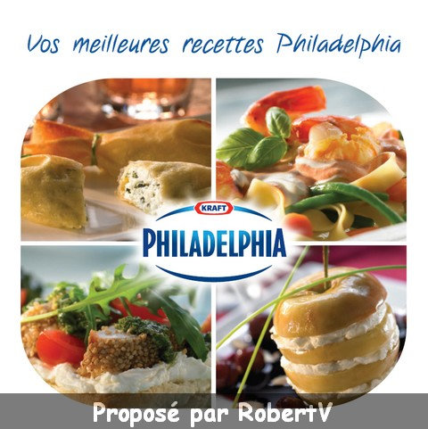 Vos meilleures recettes Philadelphia