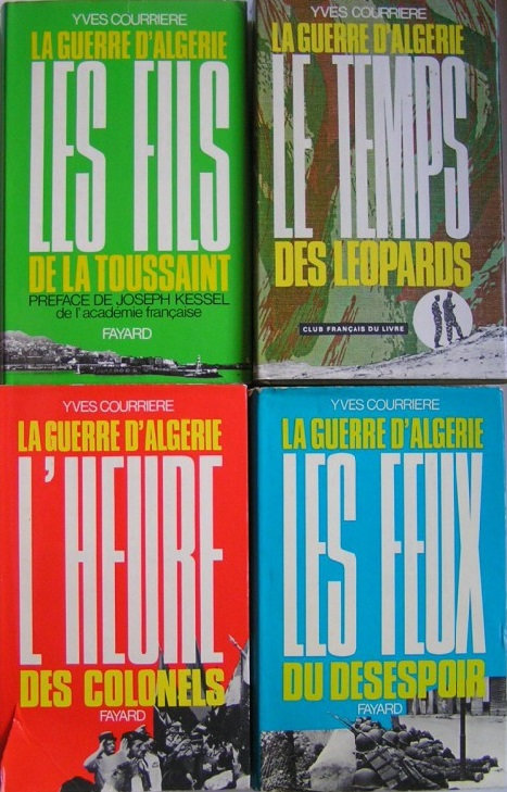 La guerre d'Algérie (complet en 4 tomes) - Yves COURRIERE