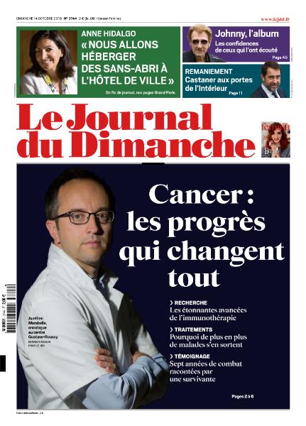 Le Journal Du Dimanche  14 October 2018