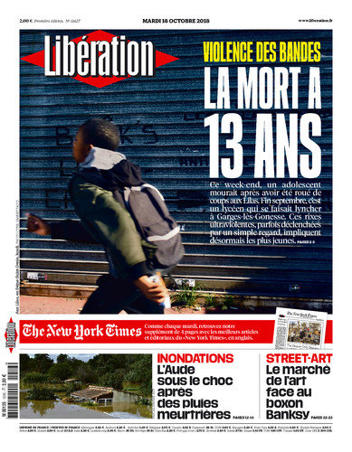 Libération Du Mardi 16 Octobre 2018