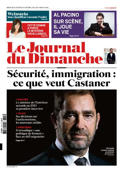 Le Journal Du Dimanche  21 Octobre 2018