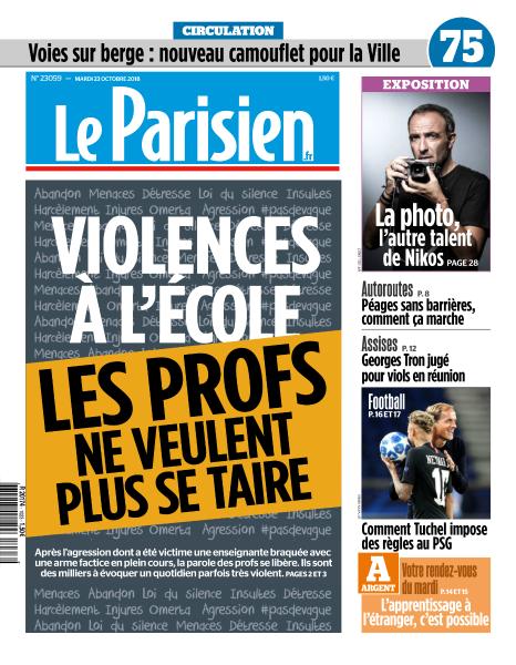  Le Parisien Du Mardi 23 Octobre 2018