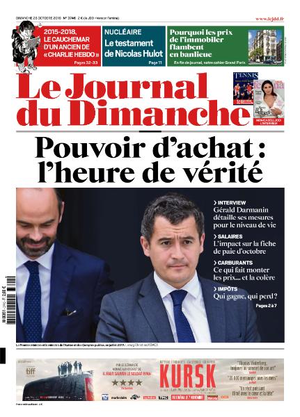  Le Journal Du Dimanche  28 Octobre 2018