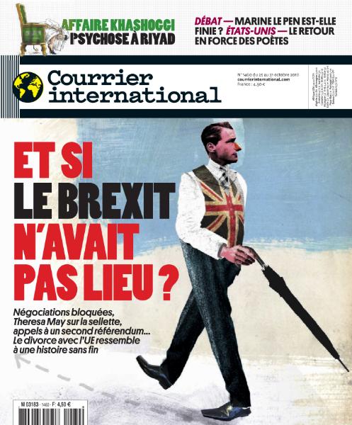  Courrier International Du 25 Au 31 Octobre 2018