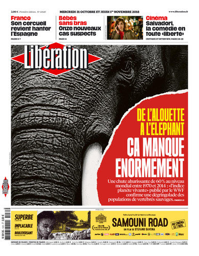 Libération Du Mercredi 31 & Jeudi 1ER Novembre 2018