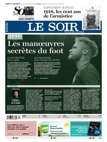 Le Soir Du Samedi 03 & Dimanche 04 Novembre 2018