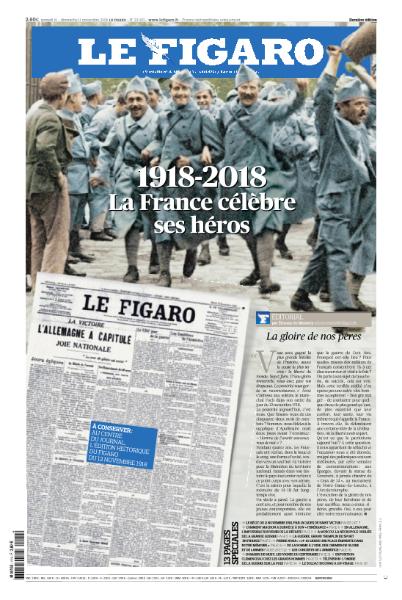 Le Figaro Du Samedi 10 & Dimanche 11 Novembre 2018