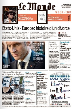  Le Monde Week-End & Le Monde Mag Du Samedi 10 Novembre 2018