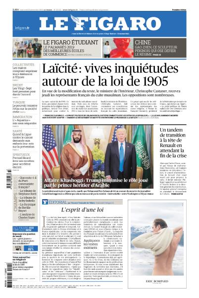 Le Figaro & Le Figaroscope du Mercredi 21 Novembre 2018