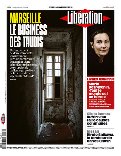 Libération Du Jeudi 29 Novembre 2018