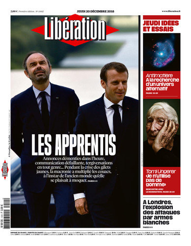 Libération Du Jeudi 20 Décembre 2018