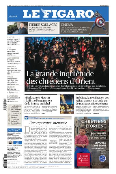 Le Figaro Du Lundi 24 Décembre 2018