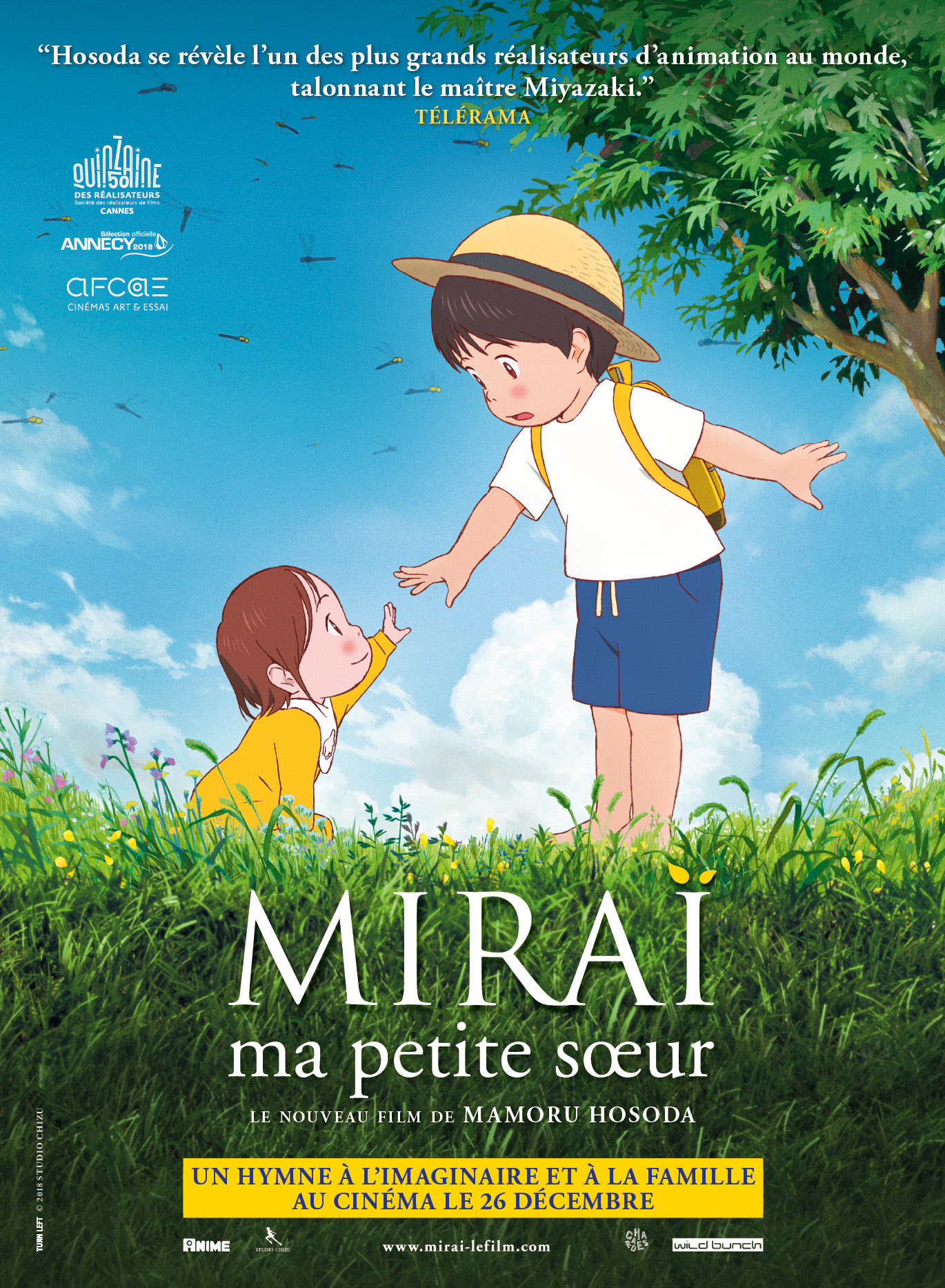 Sortie Ciné : Miraï, Ma Petite Soeur