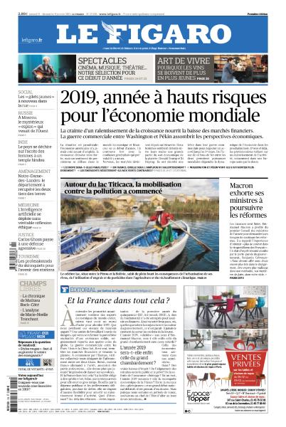  Le Figaro Du Samedi 5 & Dimanche 6 Janvier 2019