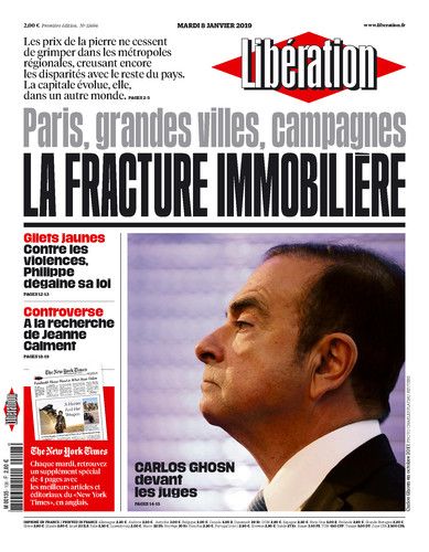  Libération Du Mardi 8 Janvier 2019