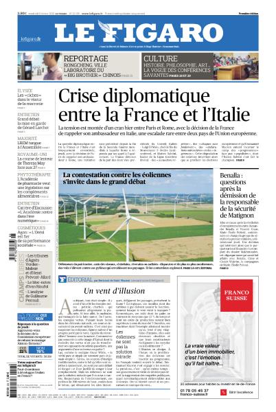 Le Figaro & Supplément Du Vendredi 8 Février 2019