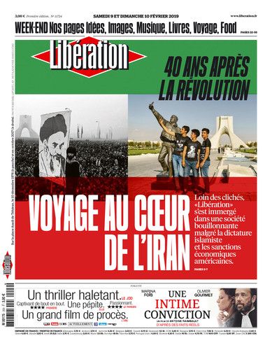 Libération Du Samedi 09 & Dimanche 10 Janvier 2019