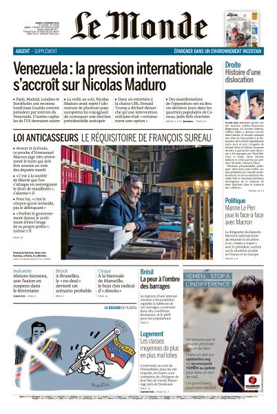  Le Monde Du Mardi 5 Février 2019