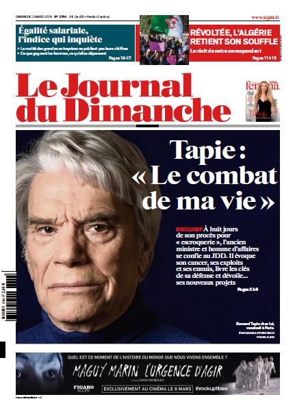 Le Journal Du Dimanche - 3 Mars 2019