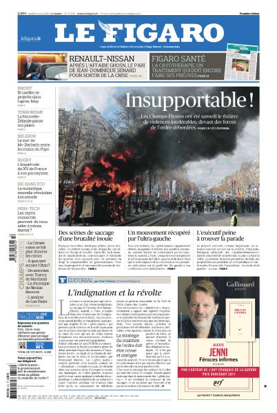  Le Figaro Du Lundi 18 Mars 2019