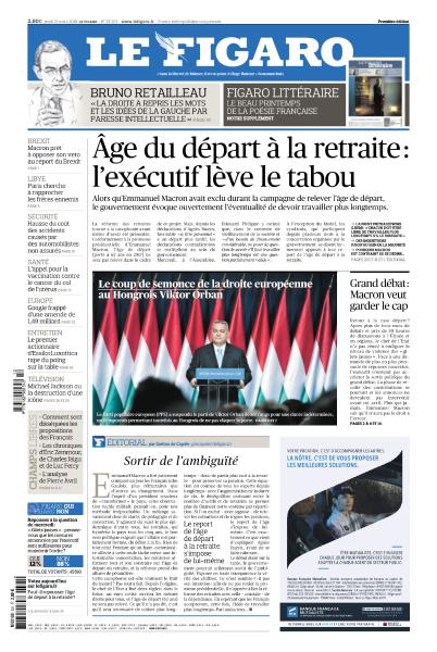 Le Figaro Du Jeudi 21 Mars 2019 
