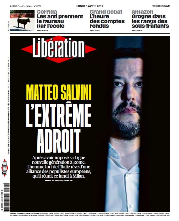 Libération Du Lundi 8 Avril 2019