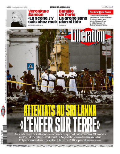 Libération Du Mardi 23 Avril 2019
