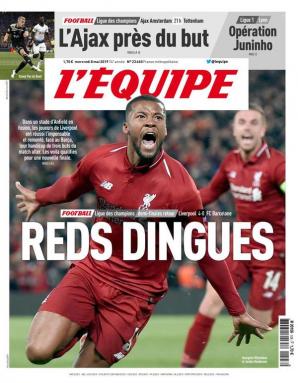  L'Équipe Du Mercredi 8 Mai 2019