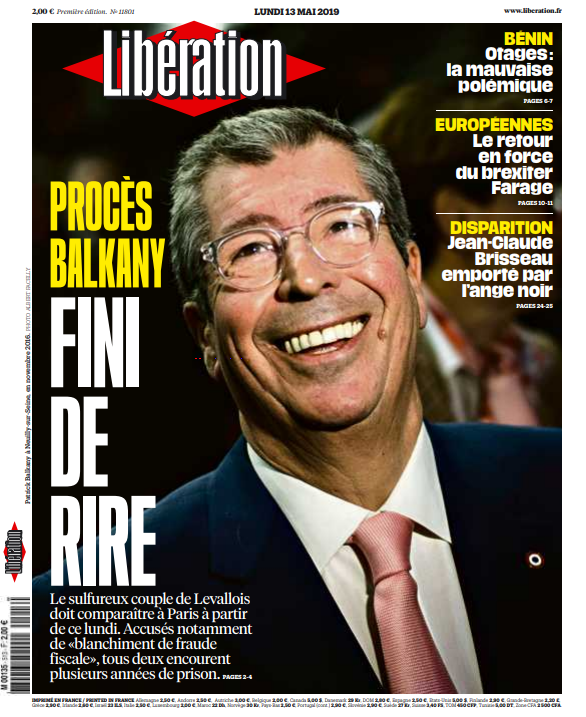 Libération Du Lundi 13 Mai 2019
