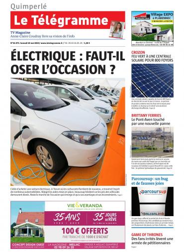 Le Télégramme (8 Editions) Du Samedi 18 Mai 2019