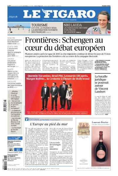 Le Figaro Du Mercredi 22 Mai 2019