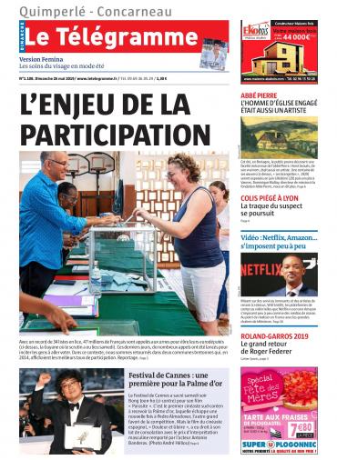   Le Télégramme (9 Editions) Du Dimanche 26 Mai 2019  